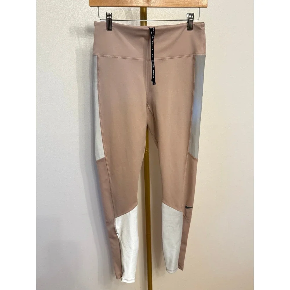 Nike Epic Luxe Leggings Pants Run Division Flash Mauve M